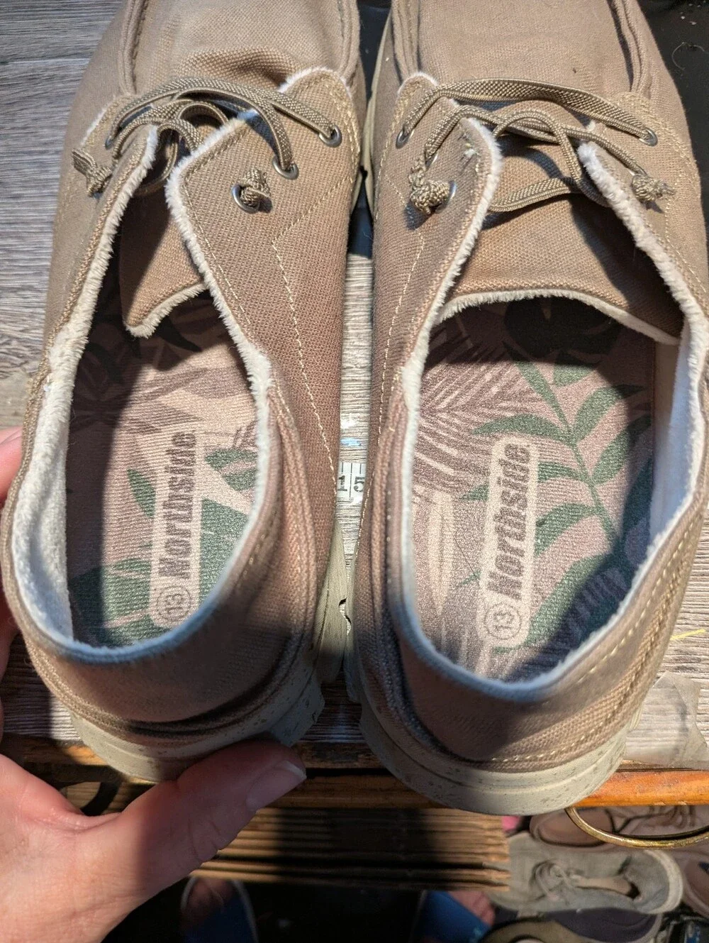 Northside Tan Men's Slip On Shoe Size 13